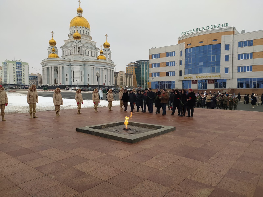 В Саранске отдали дань памяти полному освобождению Ленинграда от фашистской блокады
